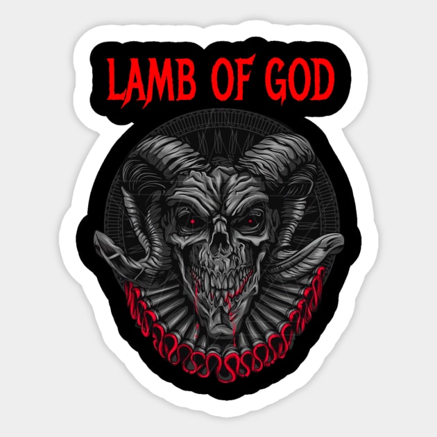 LAMB OF GOD BAND Sticker by Pastel Dream Nostalgia